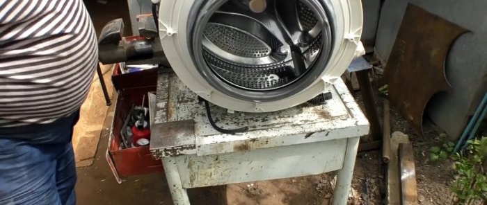 How to restore the shaft under the oil seal of a washing machine