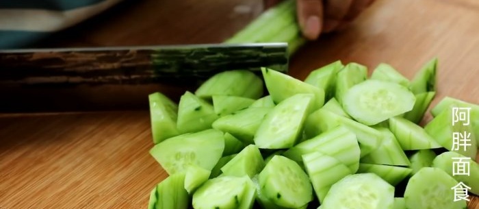 In the future, cucumbers will be eaten like this Homemade cucumber noodles, a dish that everyone will remember