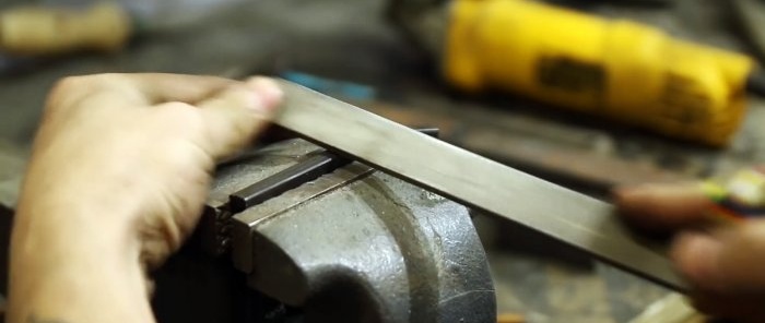 An ancient method of turning soft steel into hard steel.