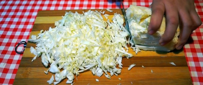 Buckwheat and cabbage A very quick and unusual dinner recipe that always saves