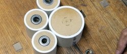 How to make rollers for a belt sander without a lathe