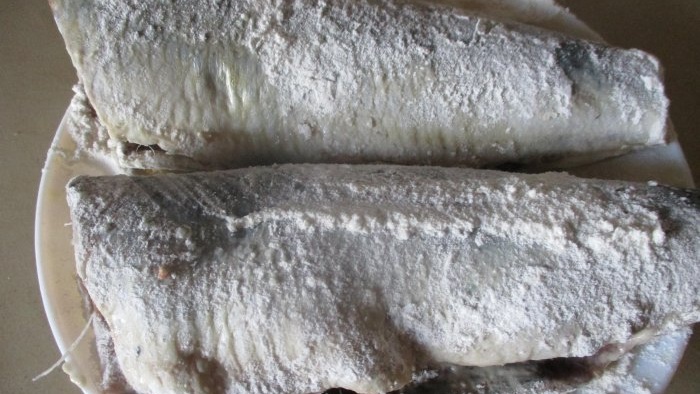 One secret how to fry herring incredibly tasty