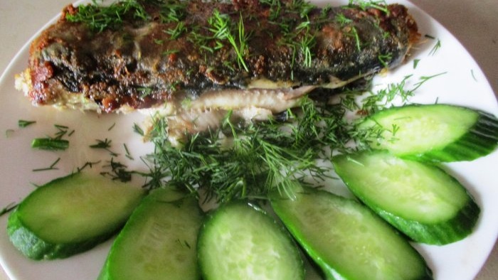 One secret how to fry herring incredibly tasty and juicy