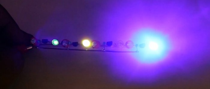 How to make a simple chaotic flasher for any number of LEDs