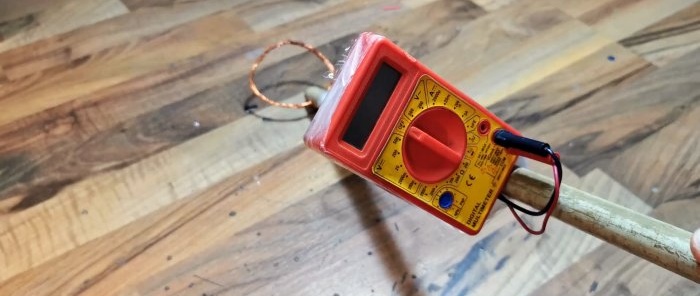 How to quickly assemble a metal detector from a Chinese multimeter