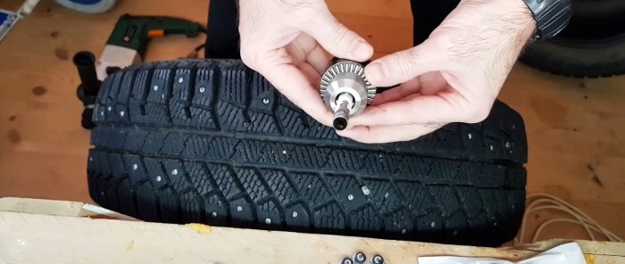 Do-it-yourself tire tucking at home