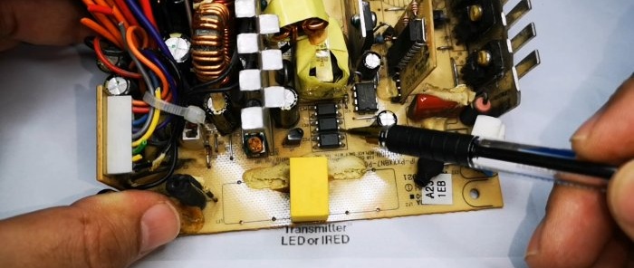 Why is a resistor connected parallel to the LED in circuits?