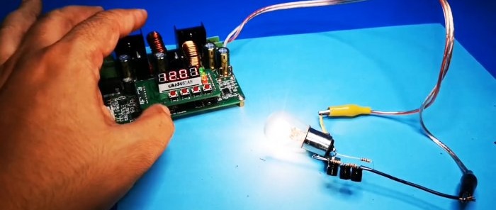 How to make a powerful flasher using one MOSFET