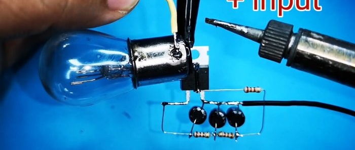 How to make a powerful flasher using one MOSFET