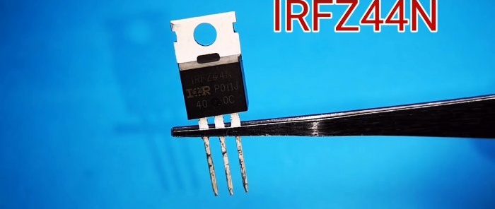 How to make a powerful flasher using one MOSFET