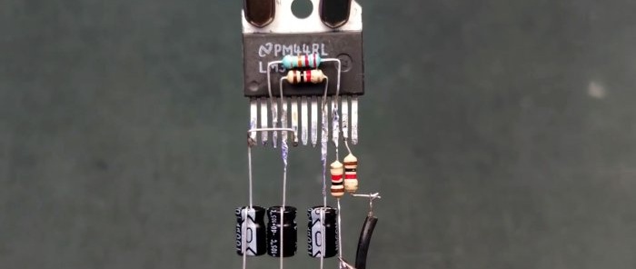 How to make a 100 W amplifier on a chip in half an hour