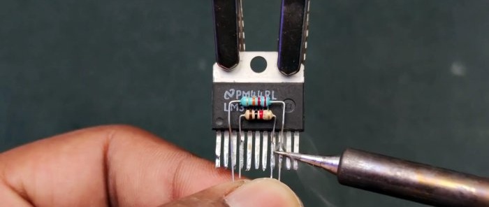 How to make a 100 W amplifier on a chip in half an hour