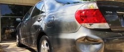 How to remove a dent on a car body with hot glue without painting