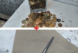 How to make an original screwdriver from Soviet coins