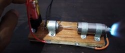 How to make a mini jet engine powered by USB and a lighter