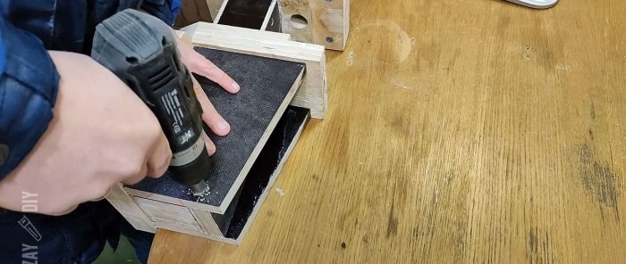 How to make a powerful vice from plywood and a jack