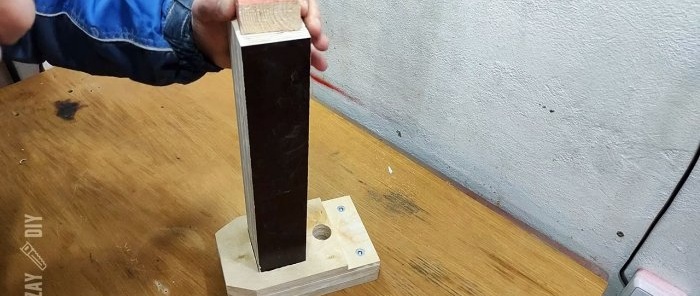 How to make a powerful vice from plywood and a jack