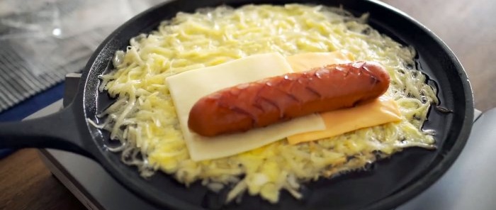 How to Make a Crispy Potato Hot Dog Without Flour