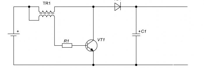 Simple Boost Converter Circuit