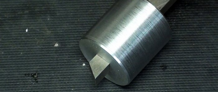 How to make a square hole in a steel blank with your own hands