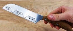 How to make a lightweight, razor-sharp kitchen knife that doesn't require sharpening