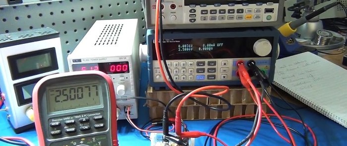 How to check the accuracy of a multimeter and why electronics at home need an AD584 reference voltage source