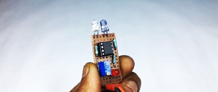 How to make a proximity-obstacle sensor