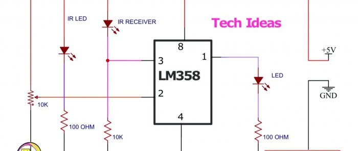 How to make a proximity-obstacle sensor