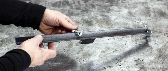 How to make a tool for marking any pipes before cutting