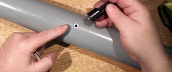 DIY long-range WiFi antenna made from PVC pipe