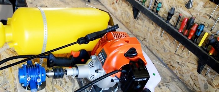 9 useful homemade products from a lawn mower engine