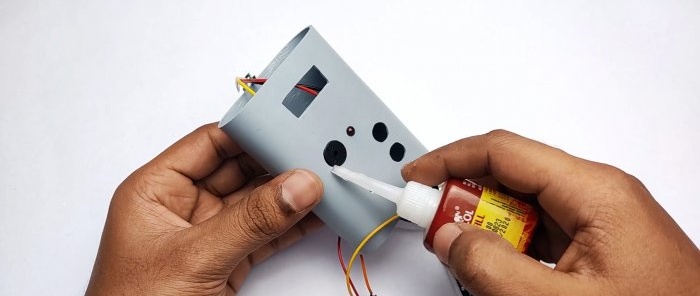 How to make a multimeter from PVC pipe for an auto electrician and a home craftsman