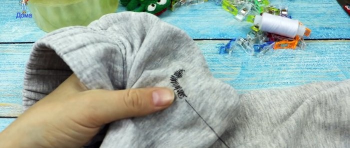 How to sew a hole neatly with a hidden seam, even if you are holding a needle for the first time in your life