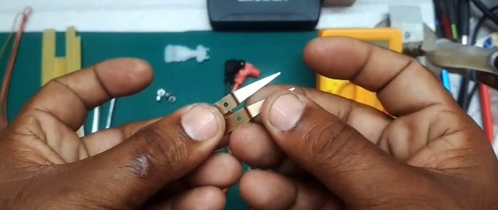 How to make probes for convenient testing of SMD components