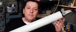 DIY long-range WiFi antenna made from PVC pipe