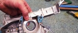 How to remove a bearing race from the housing