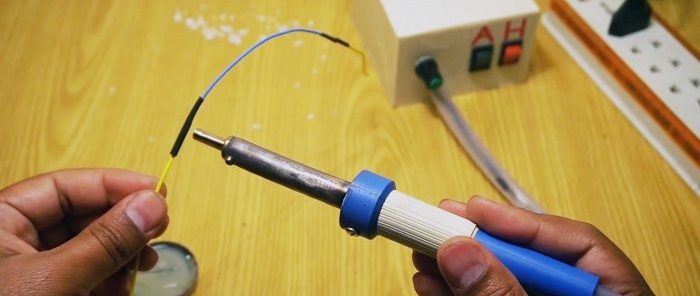 How to make a hot air station from an old soldering iron