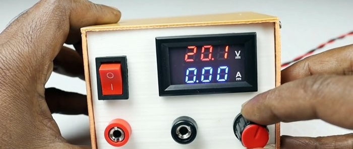 How to convert a regular 12V power supply into a laboratory regulated 325V power supply