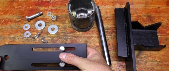 How to use old car parts to make a perfect pipe cutter for joining at any angle