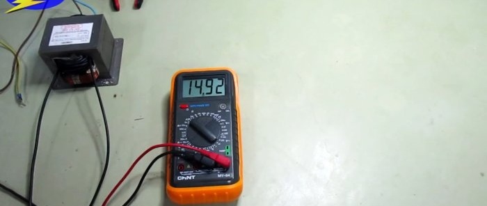 How to make a car battery charger from a microwave oven