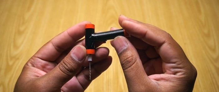 How to make a micro cordless drill with your own hands