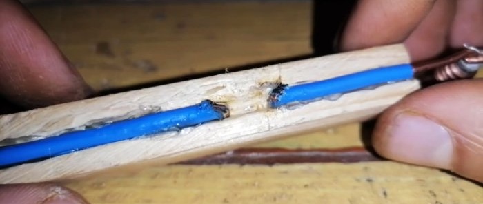 How to make a mini soldering iron from a resistor