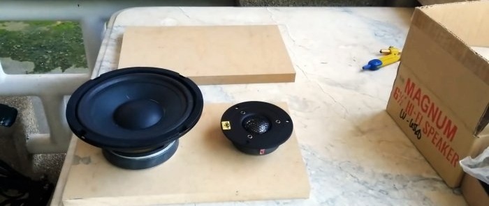 How to assemble speakers from MDF