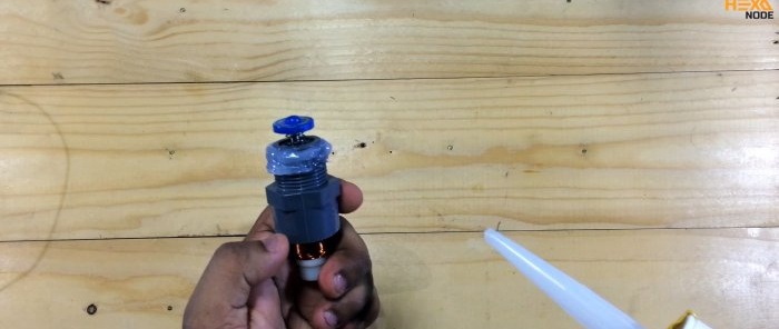 How to make a solenoid valve for water