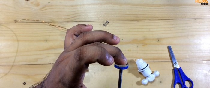 How to make a solenoid valve for water