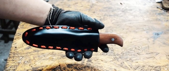 How to make a sheath of any shape from PVC pipe