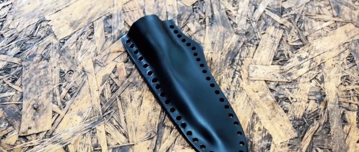 How to make a sheath of any shape from PVC pipe