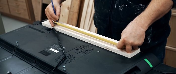 How to Make a Wall Mount for a Large TV with Easy Installation