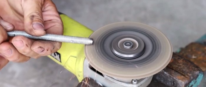 How to make a device for a drill for drilling holes in tiles of any diameter