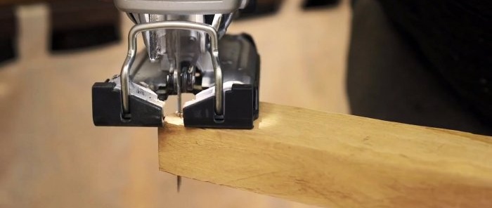 How to make clamps for gluing furniture panels from a pair of boards